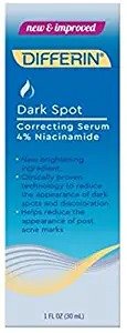 Dark Spot Correcting Face Serum by the makers of Differin Gel, Dark Spot Correcting Serum, Gentle Skin Care for Acne Prone Sensitive Skin, 1 oz