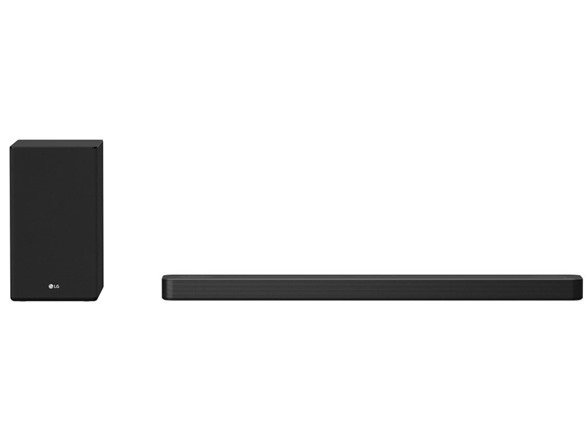 SN8YG 3.1.2ch High Res Audio Sound Bar with Dolby Atmos and Google Assistant Built-In with Wireless Subwoofer