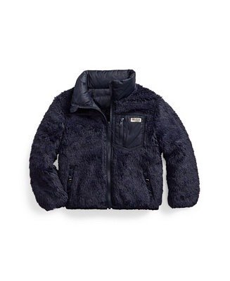 Little Girls Reversible Faux-Shearling Jacket