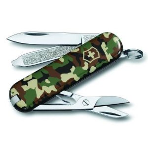 Victorinox Swiss Army Classic Knife, 58mm, Camo