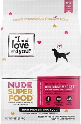 Nude Super Food Red Meat Medley Grain-Free Dry Dog Food