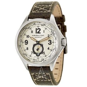 Hamilton Men's Khaki Aviation QNE Automatic Watch H76655723 (Dealmoon Exclusive)