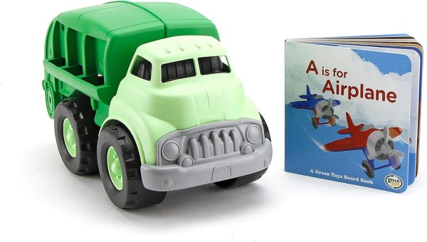 Toys Recycling Truck and Board Book