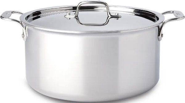 8-Qt. Stockpot W/Lid / Stainless - Second Quality