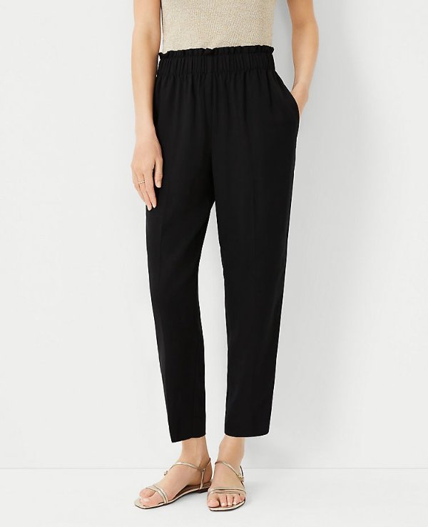 The Pull On Tapered Pant | Ann Taylor