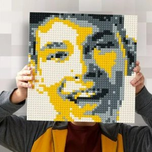 LEGO 个性化马赛克肖像 40179，可定制