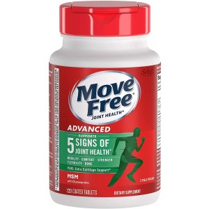 SchiffMove Free MSM 1500mg With Glucosamine and Chondroitin(120 count)