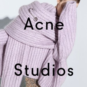 折扣升级：Acne Studios 折扣区冰点价 超多围巾、卫衣上新 北欧风美衣现在收超超值