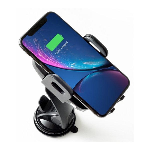 Phonesuit Energy Core Wireless Car Charger and Automatic Phone Dock (Black)