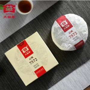 TAE TEA7折，SS+折扣码：DMTAETEA 经典7572熟茶饼 5.29oz