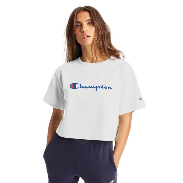 Heritage Script Cropped T-ShirtWomen's