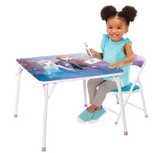 Amazon Disney Frozen 2 Kids Table & Chair Set,
