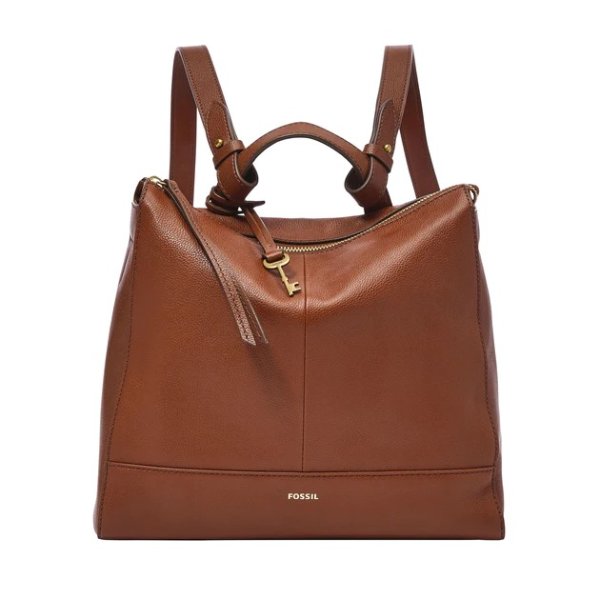 women's elina leather convertible small backpack