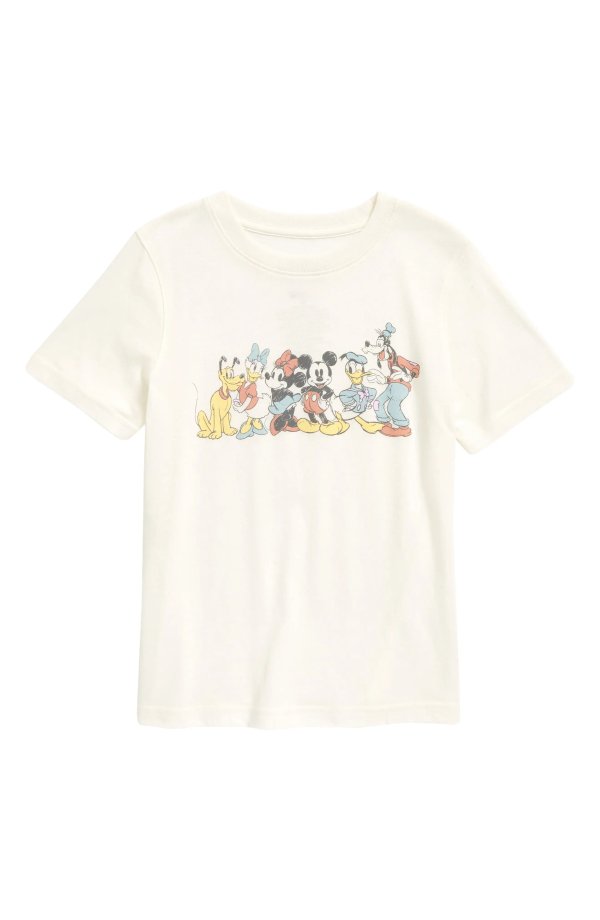 Kids' Mickey & Friends Group Shot Graphic Tee