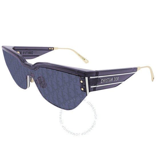 Blue Logo Cat Eye Ladies SunglassesCLUB M3U 30B8 00