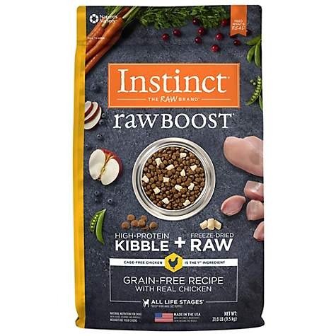 Raw Boost Grain Free Recipe with Real Chicken Natural Dry Dog Food by Nature's Variety | Petco