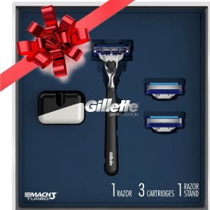 Gillette Limited Edition Mach3 Turbo Razor Gift Pack
