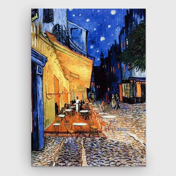 The Cafe Terrace by Vincent Van Gogh 