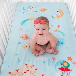 Last Day: Rookie Humans Fitted Crib Sheet Sale @ Zulily