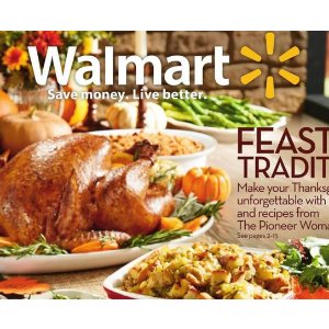 2015 Walmart 感恩节海报出炉！