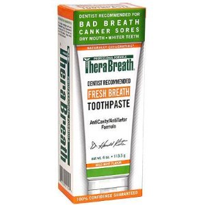 TheraBreath Fresh Breath 护理牙膏 去除口气 预防溃疡 113.5g（2支装）