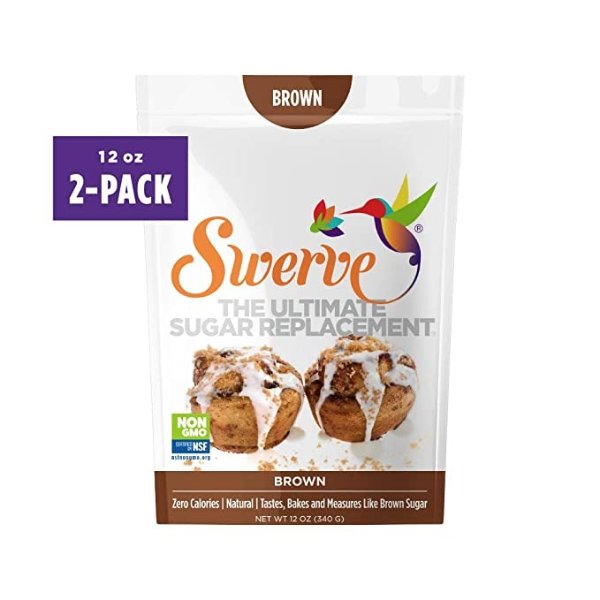 Sweetener, Brown Bundle, 12 oz pack of 2