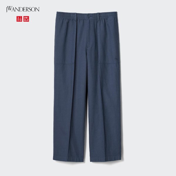 Linen Blend Relaxed Pants | UNIQLO US