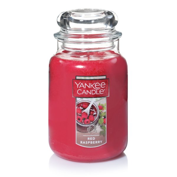 Red Raspberry Original Large Jar Candles - Large Jar Candles | Home Fragrance US