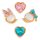 Donald and Daisy Duck Icon Earrings Set by Girls Crew