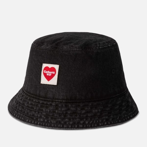Men's Nash Bucket Hat - Black Stone Washed