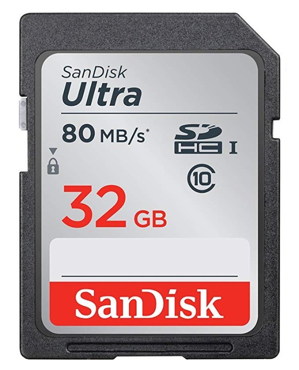 32GB Ultra Class 10 SDHC UHS-I 闪存卡