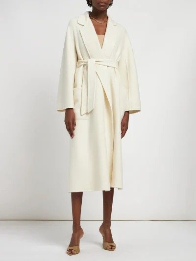 Ludmilla belted cashmere long coat