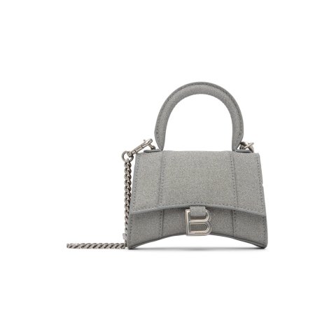 BalenciagaMini 亮片沙漏包