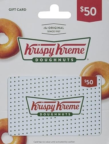Krispy Kreme $50 礼卡