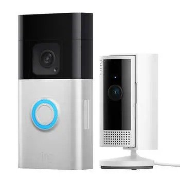 Battery Doorbell Plus and Indoor Cam (Gen 2) with Included Manual Privacy Cover