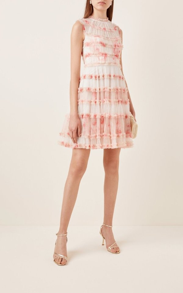 Memory Frilled Tulle Dress