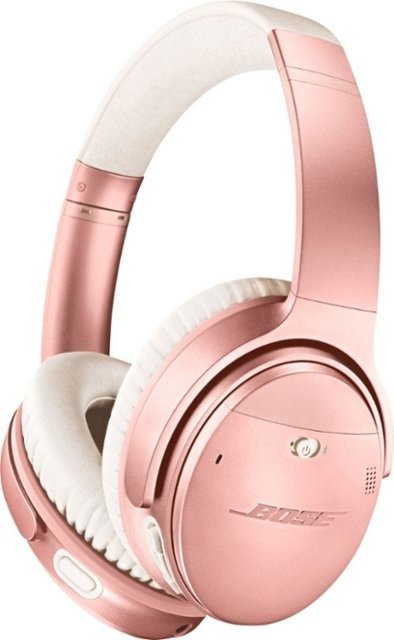 Bose® - QuietComfort 35 Wireless Noise Cancelling Headphones II - Rose Gold