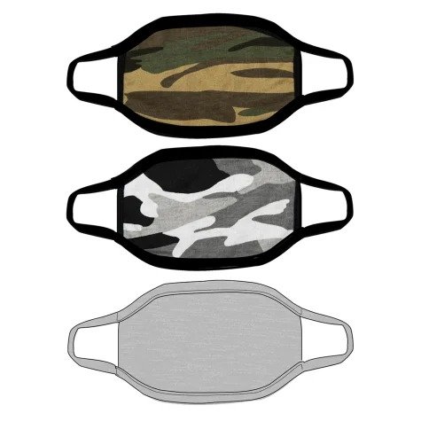 Camo Graphics Cloth Face Mask, Pack of 3 | Petco