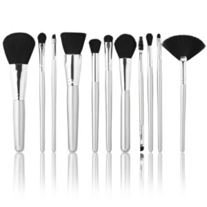 Silver 11 Piece Brush Collection