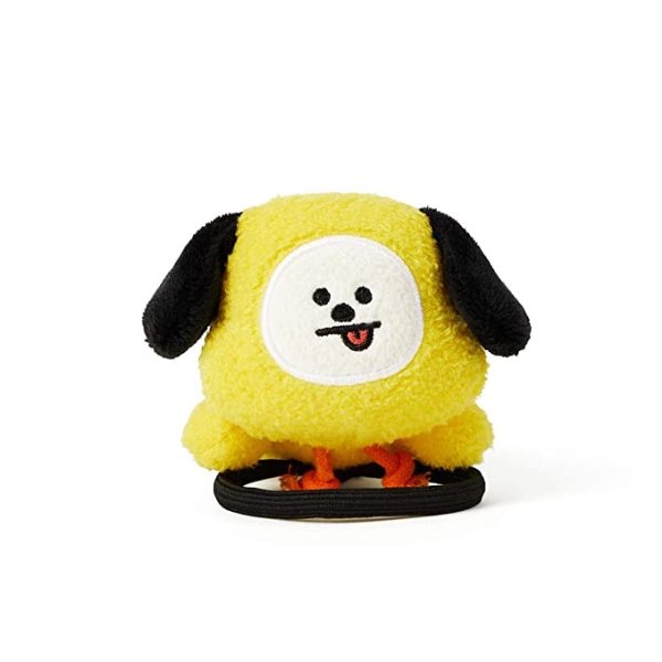 Official Merchandise by Line Friends - CHIMMY Character Plush Figure Lying Hair Tie Accessories