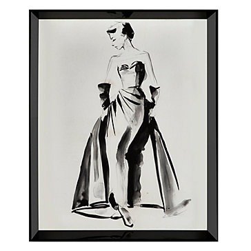 Vintage Sketch 1 | Black &amp; White Art | Art | Z Gallerie