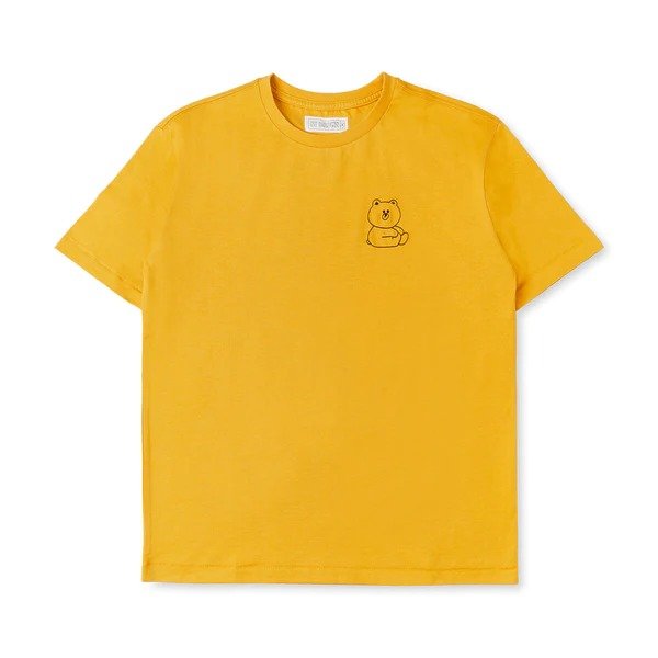 BY BROWN Signature T-Shirt Mustard
