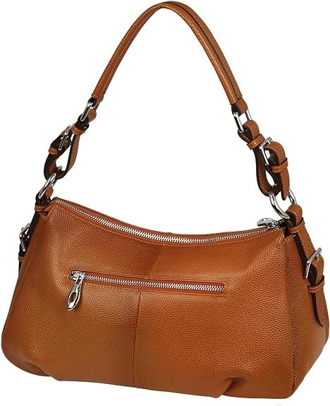 HESHE Leather Purses and Handbags Hobo Shoulder Bags Tote Bag Crossbody Purse Ladies Designer Satchel Bags