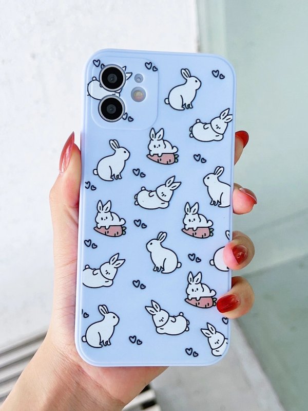 Cartoon Rabbit Pattern Phone Case