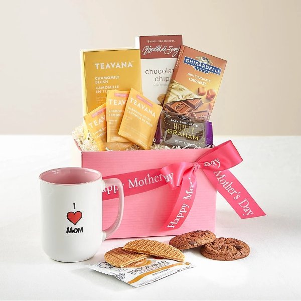 Deluxe Mother's Day Tea & Treats Gift Box