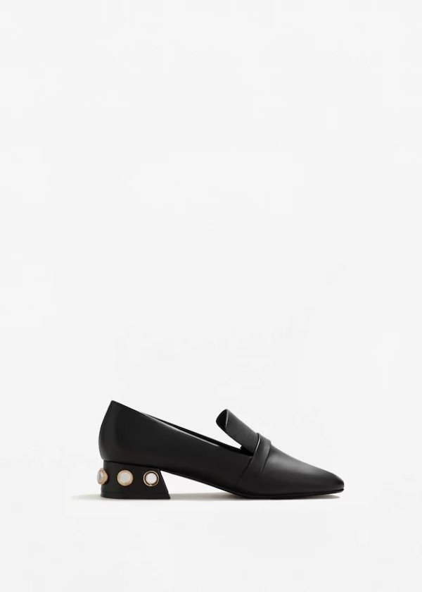 Applique heel loafers - Women | OUTLET USA