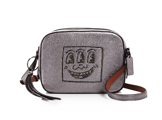 x Keith Haring Three-Eyed Metallic Leather Camera Bag - 100% Exclusive
