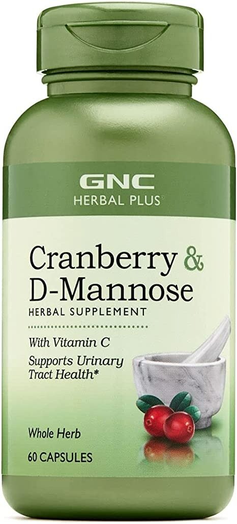 Herbal Plus Cranberry D-Mannose, 60 capsules