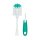 Tot Bottle Brush with Nipple Cleaner, Teal