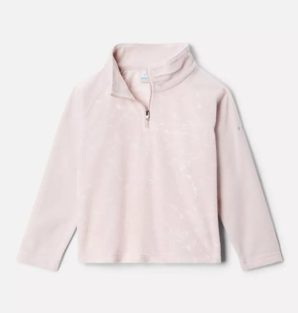 Girls’ Toddler Glacial™ II Printed Fleece 1/4 Zip Pullover | Columbia Sportswear